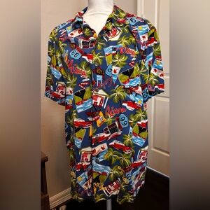 George Men's Short Sleeve Route 66 Size L